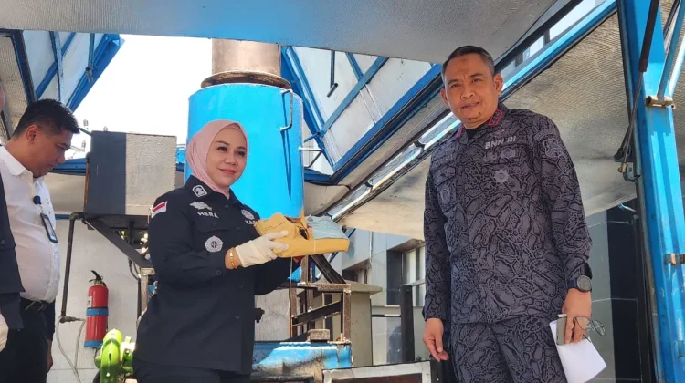 BNNP Sulsel Musnahkan Narkotika Jenis Sabu dan Kokain