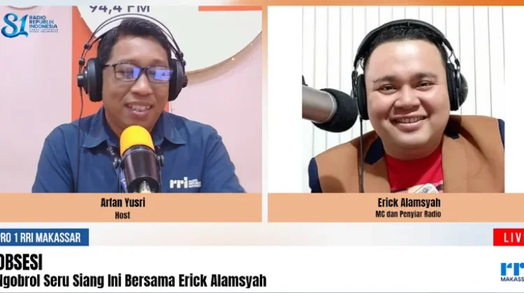 Erick Alamsyah: Dunia Radio Tak Cukup Hanya Bermodal Suara