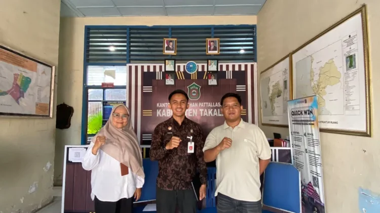 Kemenkum Sulsel Monev Tiga Posbankum Binaan di Kabupaten Takalar