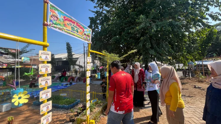 Apresiasi TK Negeri Rappocini, Konsep Urban Farming di lingkungan Sekolah.