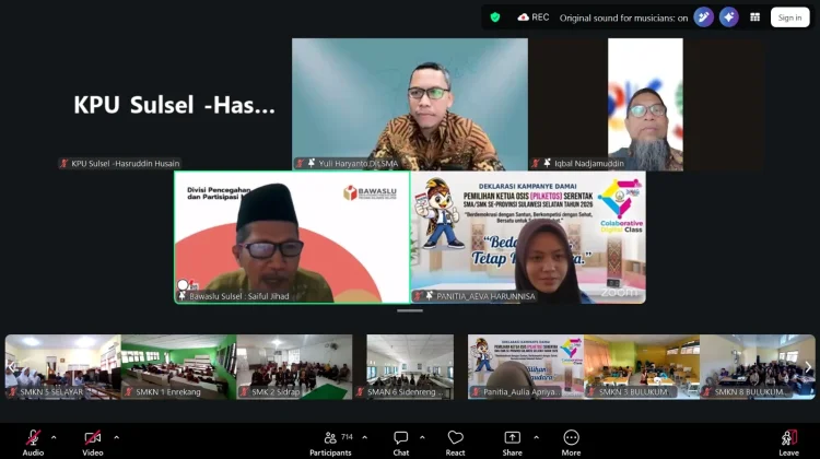 Bawaslu Sulsel: Jika Dikelola Baik, Pilketos Bisa Jadi Model Ideal Pemilu Indonesia