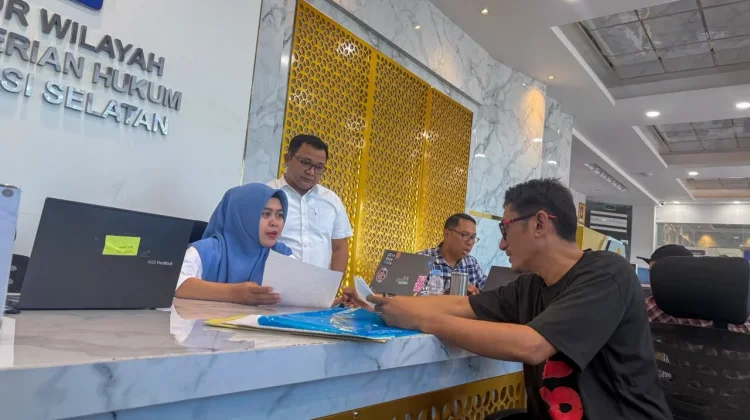Geliat Musisi Lokal, Extra Day Service Hari Kedua Kemenkum Sulsel Catatkan 284 Lagu