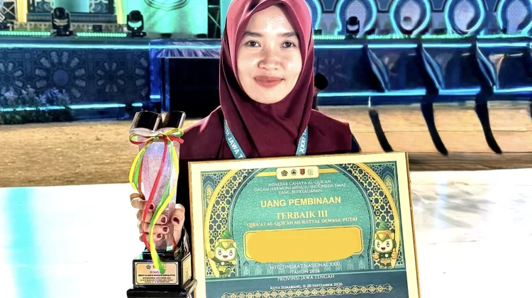 Latiffatul Isyaroh Ungkap Perjuangan di Balik Juara III MTQ Nasional