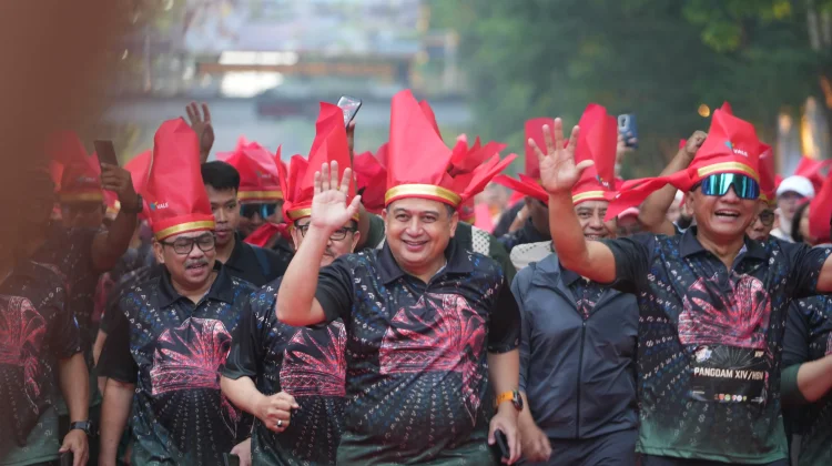 Wali Kota Makassar dan Pangdam XIV Hasanuddin Ikut Lari di Patonro Elite Run 2026