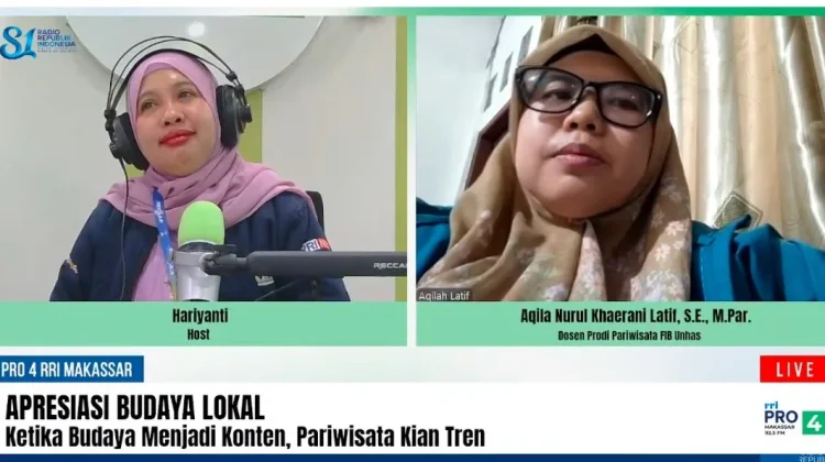 Konten Budaya di Media Sosial Perkuat Promosi Wisata Makassar