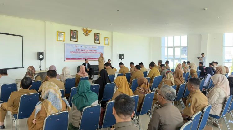 OJK Perkuat Literasi Keuangan Masyarakat Bantaeng