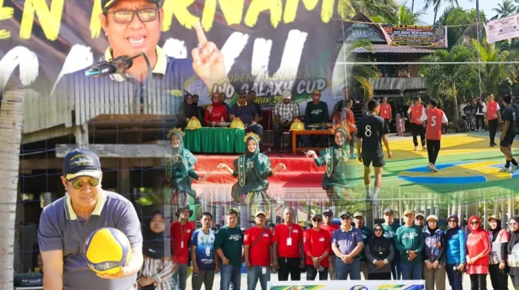 IVO Galaxy Cup I Bergulir, Sekda Selayar Bidik Lahirnya Talenta Voli Baru