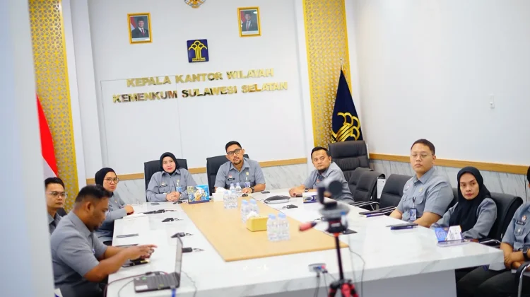 Matangkan Pelaksanaan SKD, Kemenkum Ikuti Rapat Virtual Persiapan SSK 2026