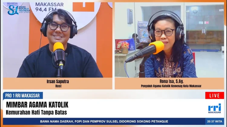 Penyuluh Katolik Ajak Warga Makassar Tak Iri pada Rezeki Sesama