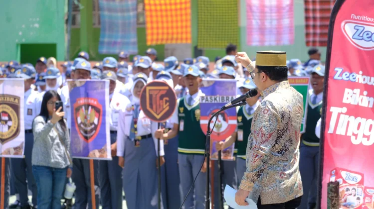 Wakil Bupati Gowa Buka Lomba Paskibra Tingkat SMP dan SMA se-Sulsel