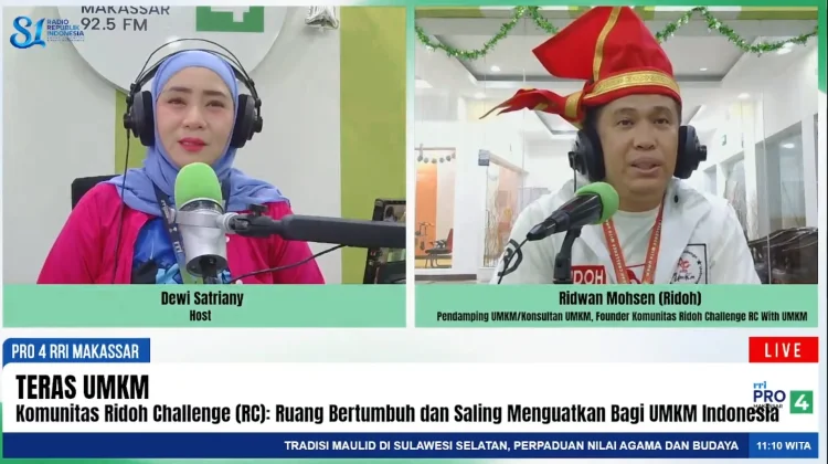 Berawal dari Grup, Ridoh Challenge Berkembang Jadi Komunitas UMKM