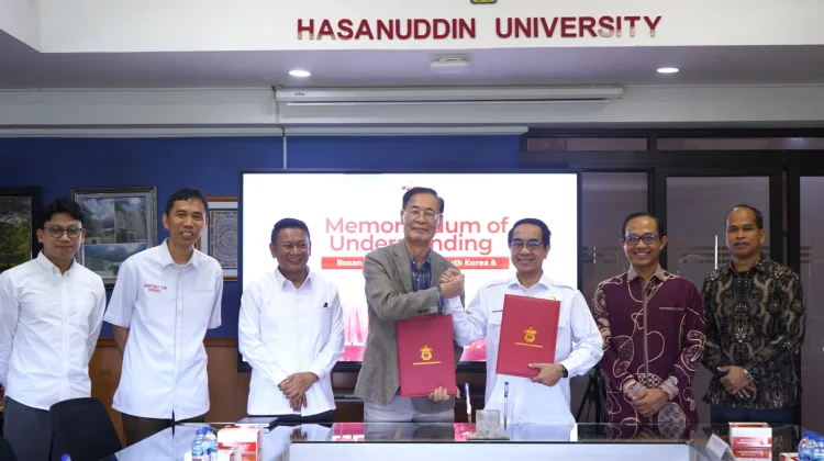 Unhas dan Busan Indonesia Center Korea Selatan Perkuat Kolaborasi Akademik