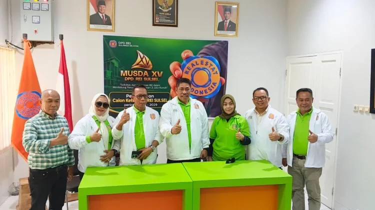 Tim HBS Ambil Formulir Ketua REI Sulsel, Klaim 255 Dukungan