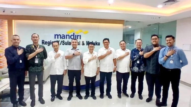 PWI Sulsel Perkuat Silaturahmi dengan Bank Mandiri jelang Pelantikan