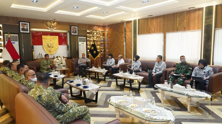DPN Kunjungi Kodam Hasanuddin, Bahas Strategi Ketahanan Pangan dan Energi