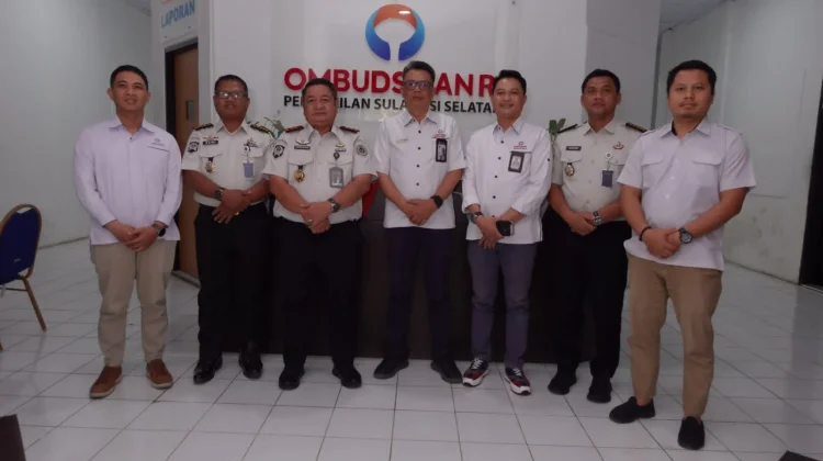 Kanwil Ditjenpas Sulsel Perkuat Pengawasan dan Pelayanan Bersama Ombudsman