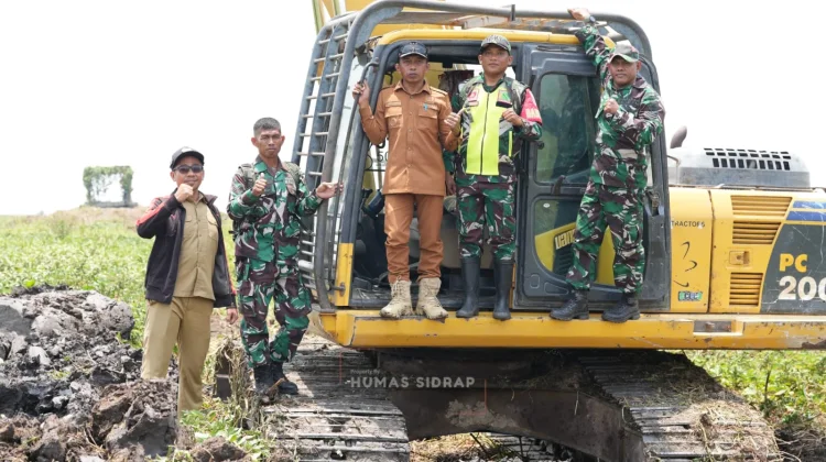 Hadapi Kekeringan, Pemkab Sidrap Tambah Pompa Air dari Danau Sidenreng