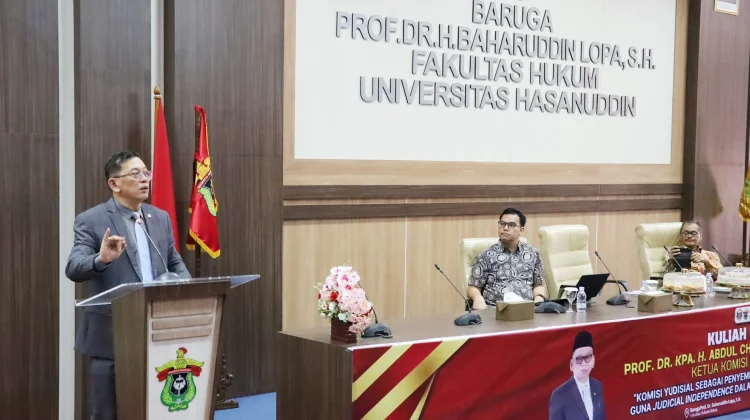 Ketua Komisi Yudisial RI Bahas Penguatan Pengawasan Hakim di Unhas