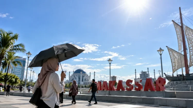 Cuaca Panas Perlu Diwaspadai, Masyarakat Diimbau Menjaga Kondisi Tubuh