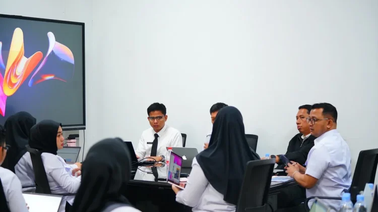 Kanwil Kemenkum Sulsel Evaluasi Capaian Rencana Aksi Pelayanan KI Triwulan III