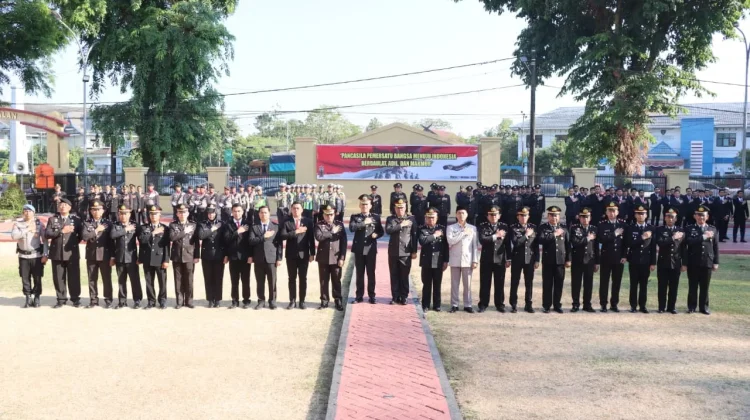 Hari Kesaktian Pancasila, Polres Maros Perkuat Semangat Persatuan