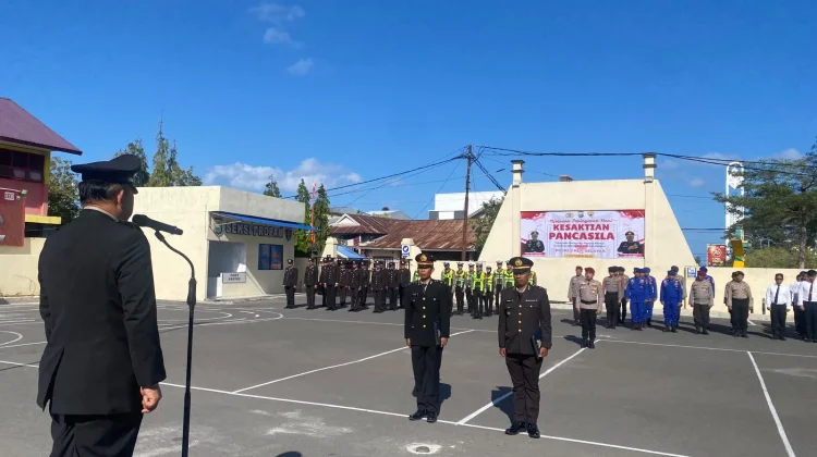 Upacara Hari Kesaktian Pancasila, Wakapolres Selayar Ajak Perkuat Persatuan