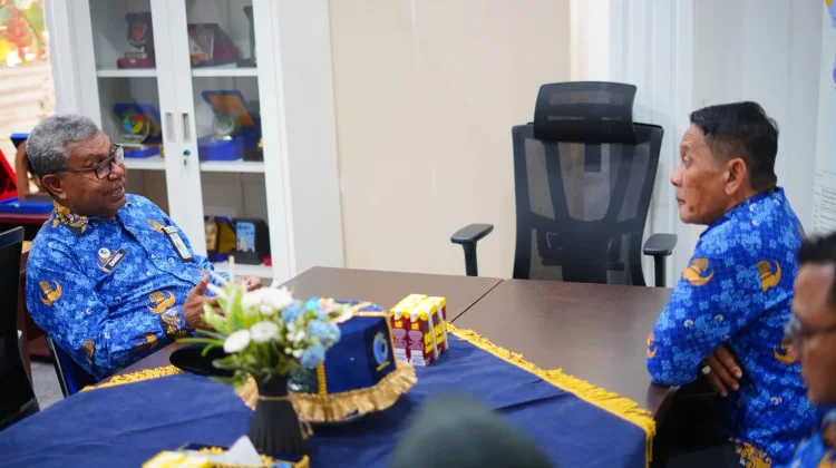 Perkuat Silaturahmi, Kakanwil Kemenkum Kunjungi Kakanwil Kementerian HAM Sulsel