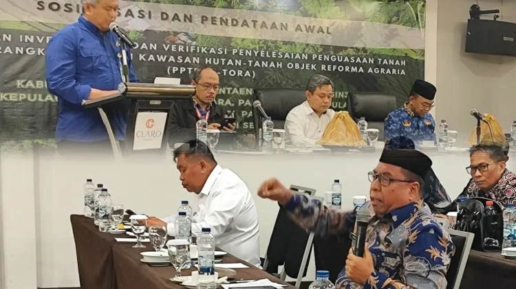 Wabup Muhtar Dorong Reforma Agraria, Penguasaan Tanah di Kawasan Takabonerate