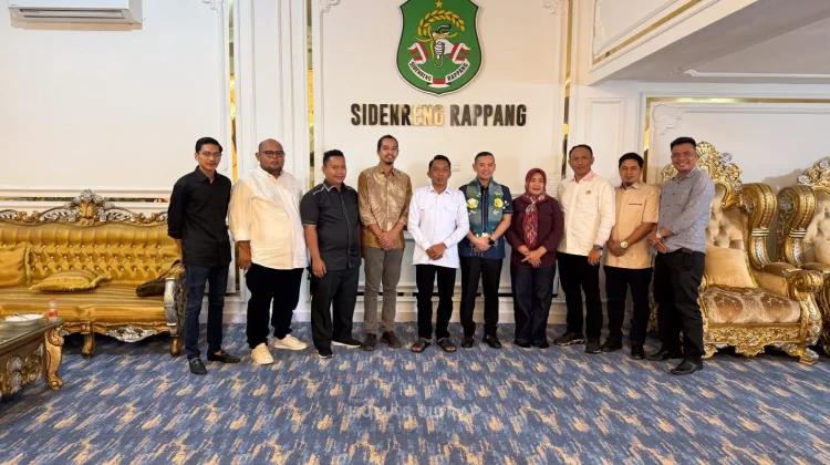 Bupati Sidrap Sambut Hangat Wabup Tanjung Jabung Timur
