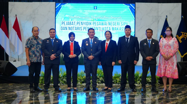 Lantik PPNS dan Notaris Pengganti, Kakanwil Tekankan Integritas