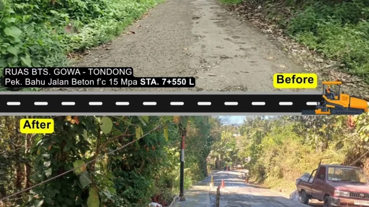 MYP Paket I Mulai Tata Median, Trotoar, dan Drainase Jalan