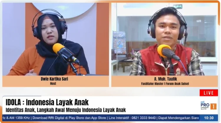 Forum Anak Sulsel Siapkan Program 'Sapa Suara dan Se're Kada'