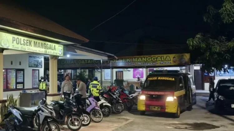 Polsek Manggala Amankan 20 Motor Berknalpot Brong