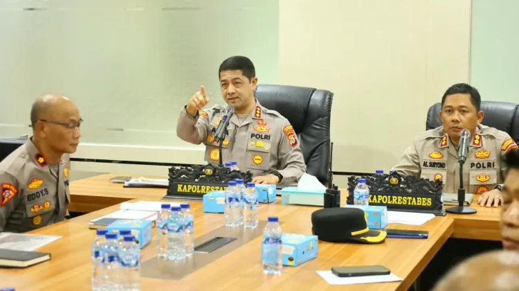Polrestabes Makassar Gelar Analisis dan Evakuasi Kamtibmas