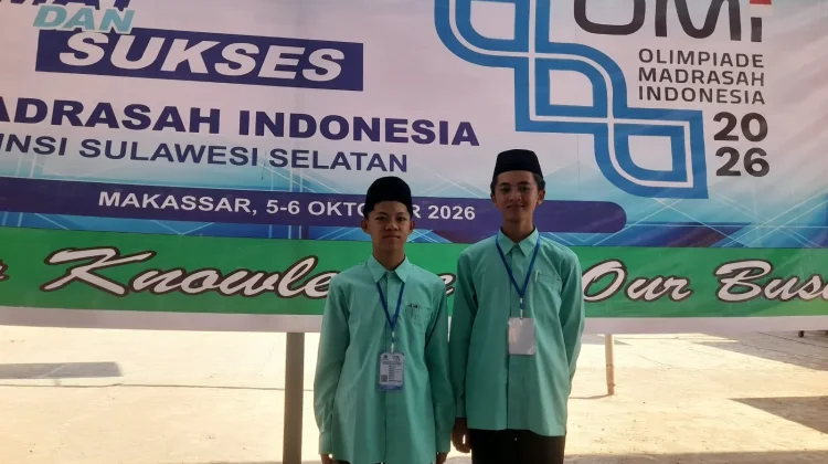 Lolos Seleksi Kabupaten, Dua Santri Ponpes An-Nur Maros Melaju ke OMI Sulsel