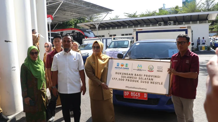 Wali Kota Tasming Hamid Pastikan Bantuan Susu KemenPPPA Tepat Sasaran di Parepare