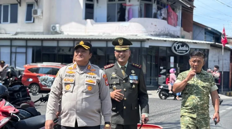 HUT TNI ke-81, Kapolres Didid Imawan Pimpin Silaturrahmi ke Kodim 1415 Selayar