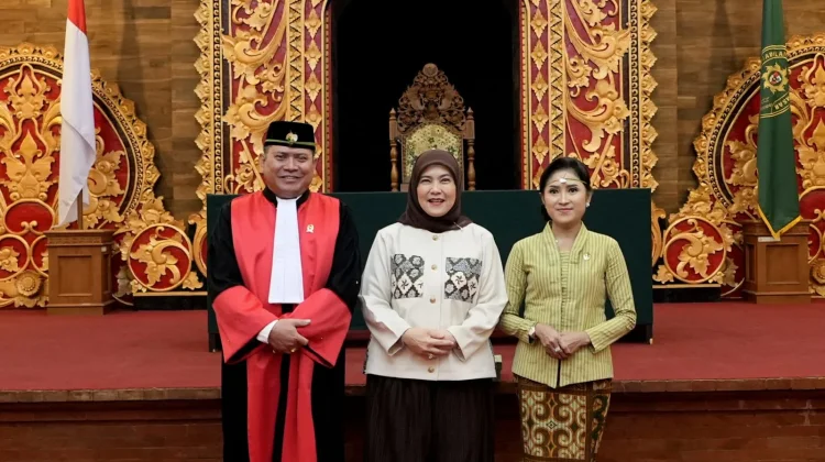 Aliyah Mustika Ilham Beri Selamat atas Amanah Baru I Wayan Gede Rumega