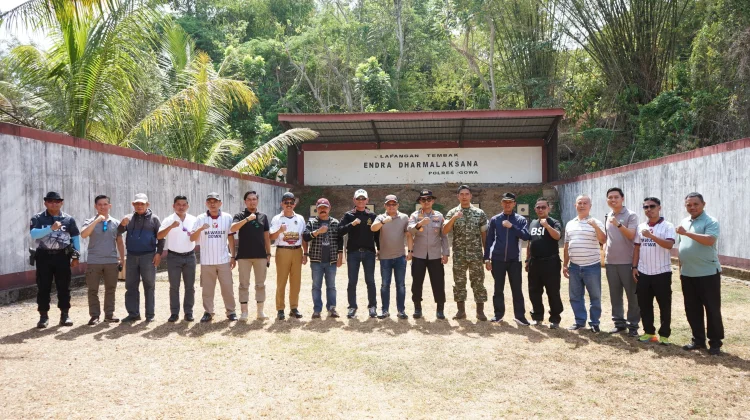 Eksibisi Menembak di Gowa Pererat Sinergitas TNI-Polri dan Forkopimda