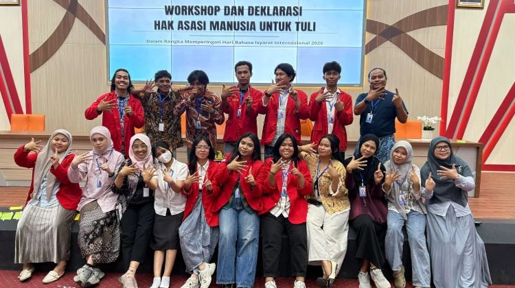 Dorong Kesetaraan Komunitas Tuli, Pusdis Unhas Gelar Workshop dan Deklarasi HAM