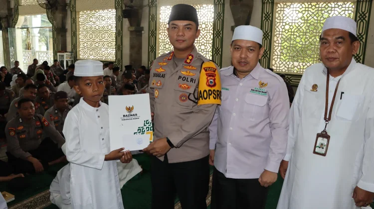 Zikir Akbar Polres–Baznas Maros Sambut Ramadhan 1447 H