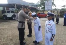 Polsek Tamalate Bentuk Karakter dan Kedisiplinan Pelajar