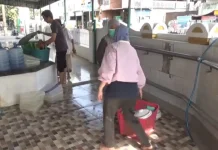 Tradisi Bersih Masjid Tua Katangka Sambut Ramadan