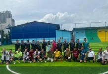 Laga Persahabatan Pemprov Sulsel-BKN Berakhir Imbang 3–3