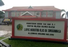 Lapas Narkotika Sungguminasa Rutin Periksa Inventaris Senjata
