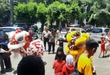 Polsek Tamalate Amankan Perayaan Imlek 2577