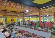 Bupati Lutra Hadiri Ritual Adat Maggawe Samampa di Pattimang