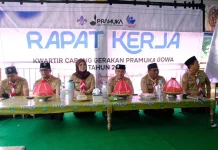 Raker Kwarcab Gowa, Bupati Gowa: Pramuka Mitra Strategis Pemerintah