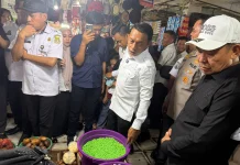 Sidak Pasar, Bupati Sidrap Pastikan Harga Bahan Pokok Stabil