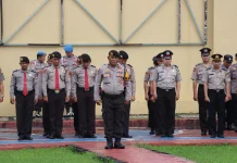Ratusan Personel Polres Maros Amankan Tarawih Ramadan